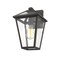 Z-Lite Talbot 1 Light Outdoor Wall Sconce, Oil Rubbed Bronze And Seedy 579M-ORB - alternate 2